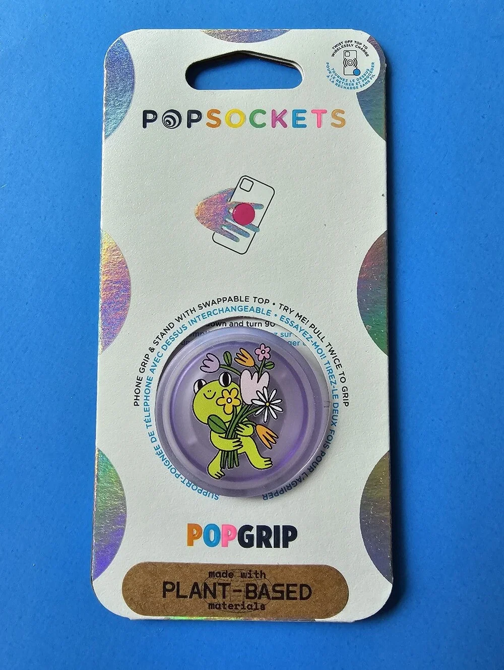 Popsocket - Plant-based Flower Frank Translucent